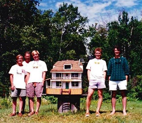 Summer 89 Group at Meldrum Bay